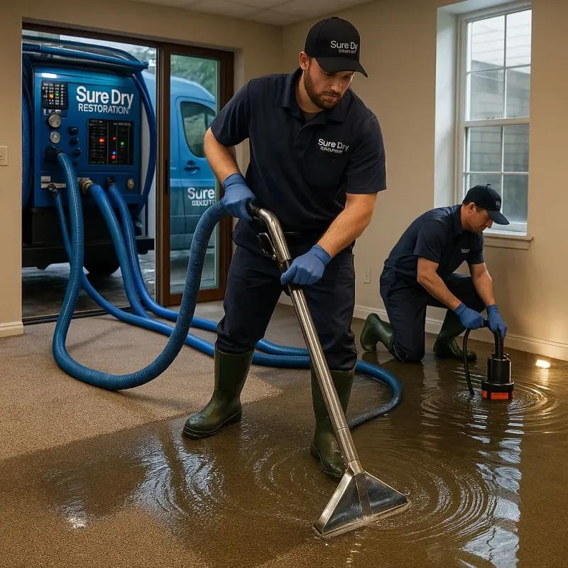 Water Extraction and Removal process in Bluewell, WV